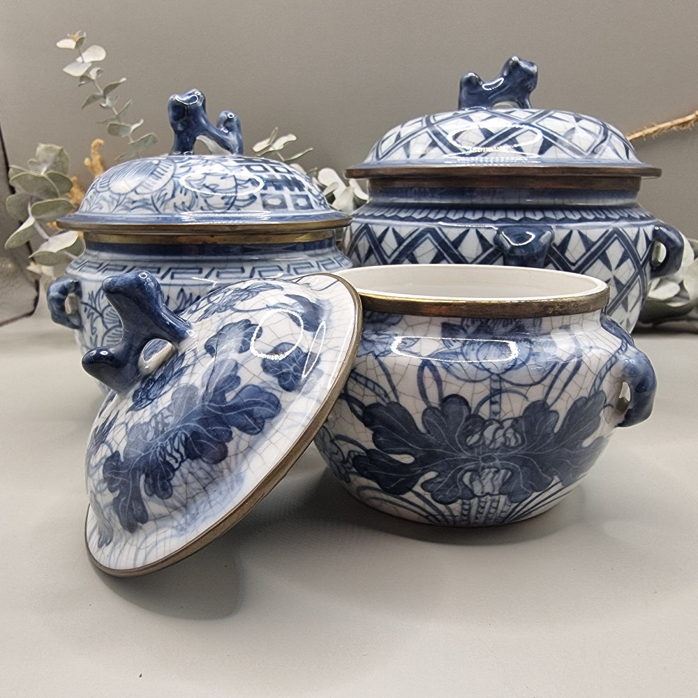 Chinese porcelain ceramic Ginger jar set