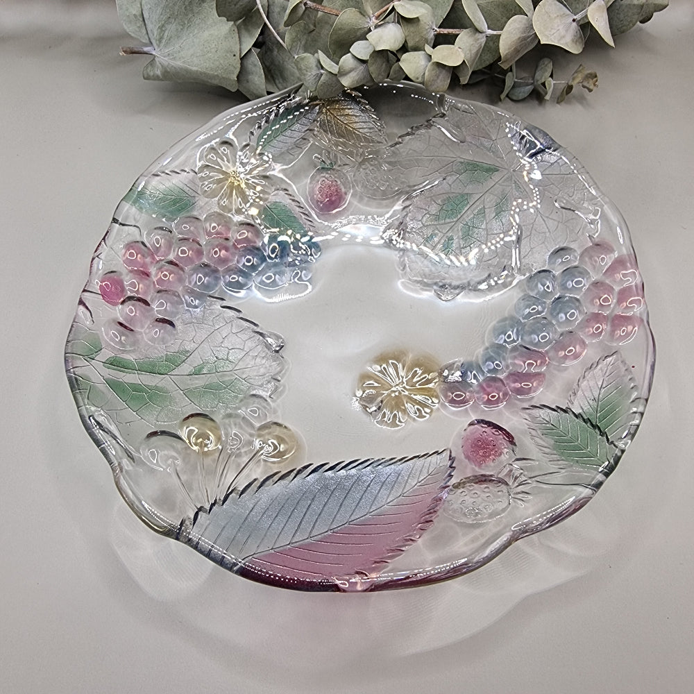 Vintage SOGA Japan glass bowl
