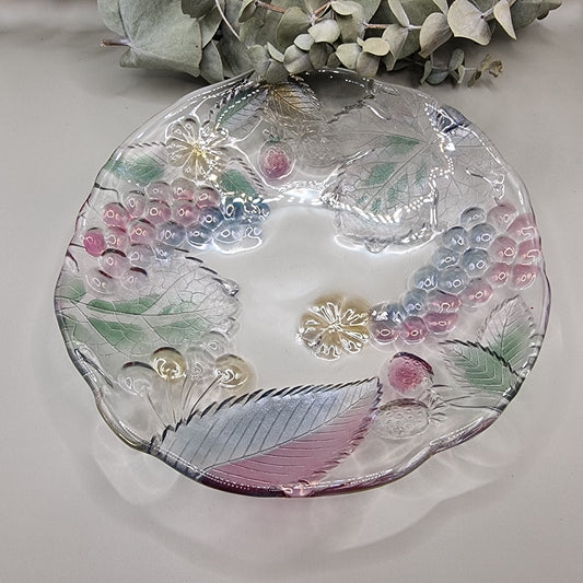 Vintage SOGA Japan glass bowl