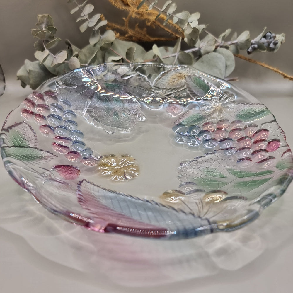 Vintage SOGA Japan glass bowl