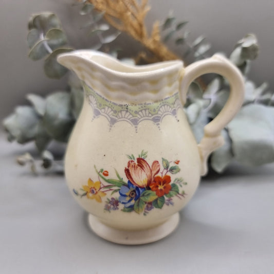Adams Royal Ivory Titian Ware jug