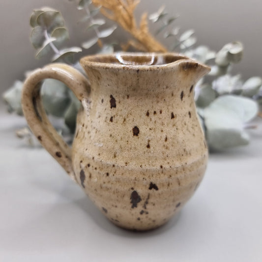 Small pitcher in earth tones