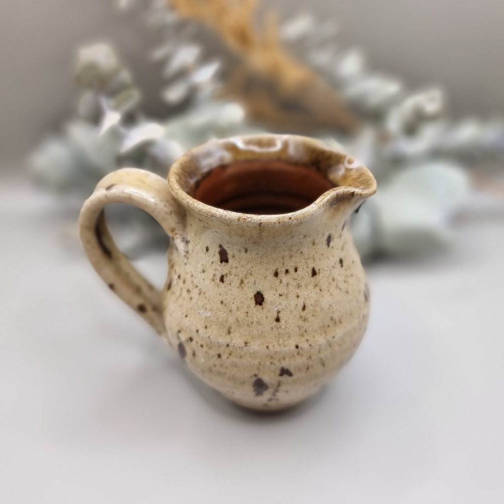 Small pitcher in earth tones