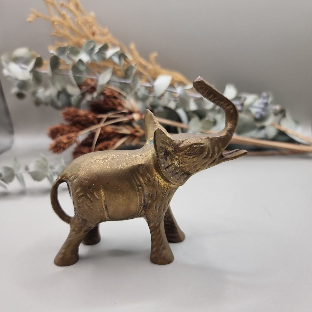Sweet brass elephant