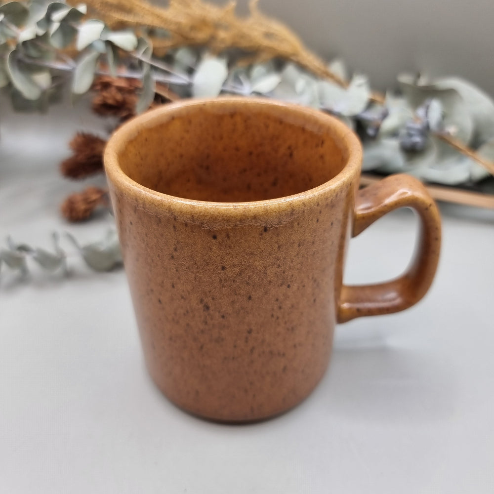 Crown Lynn speckled mug