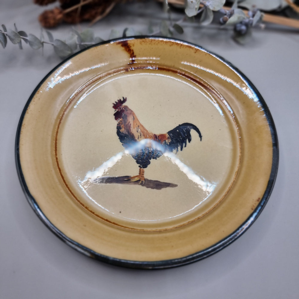 Robert Gordon vintage rooster side plate