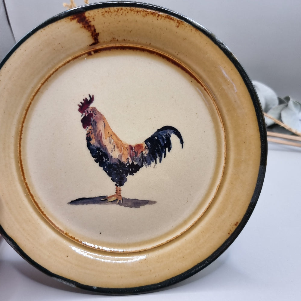 Robert Gordon vintage rooster side plate