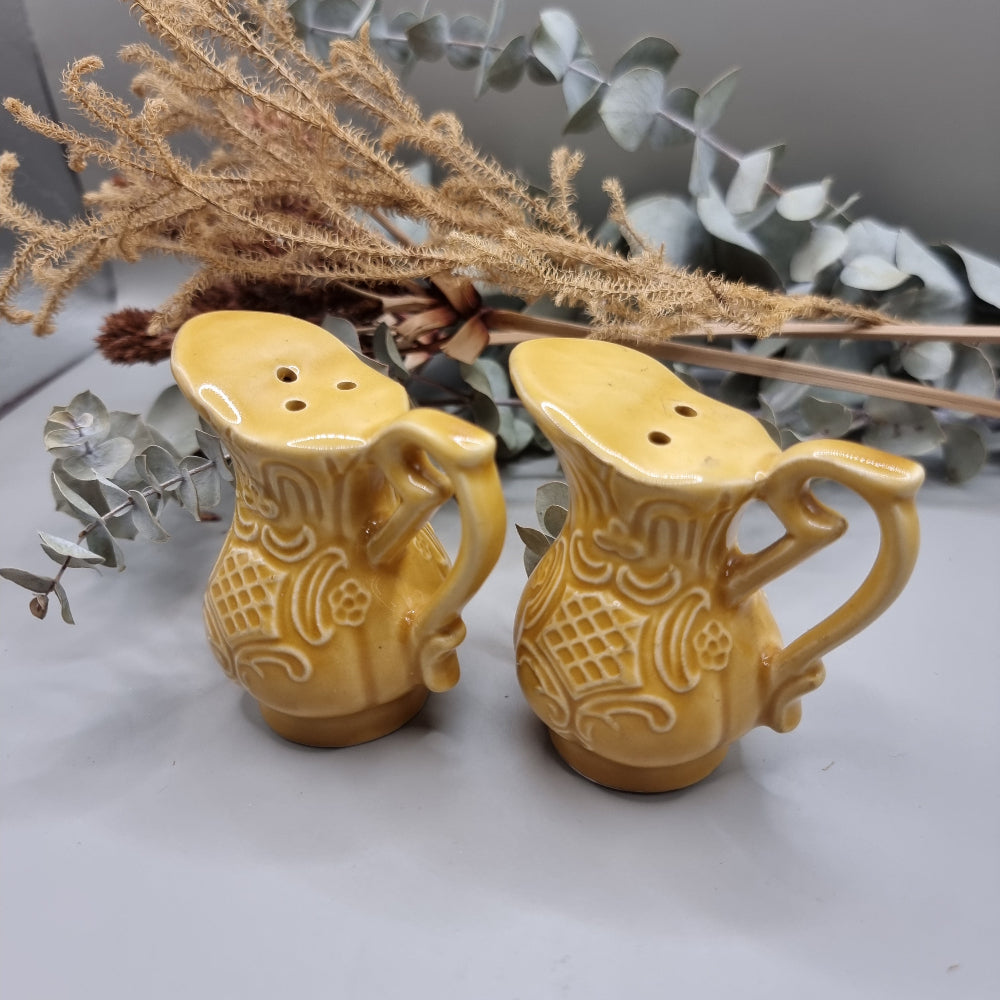 Japanese jug style salt and pepper shakers