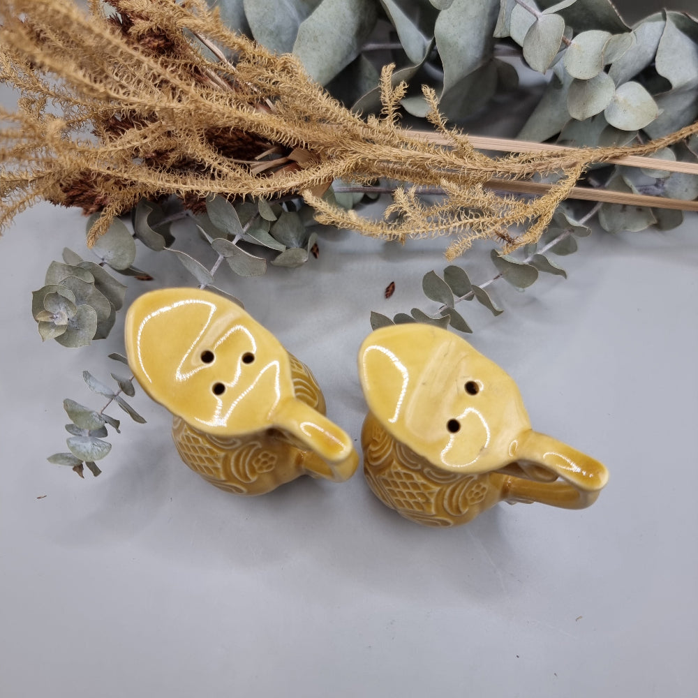Japanese jug style salt and pepper shakers