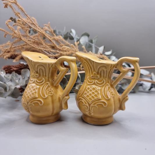Japanese jug style salt and pepper shakers