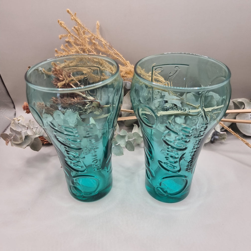 2 x Coca Cola glasses - London 2012