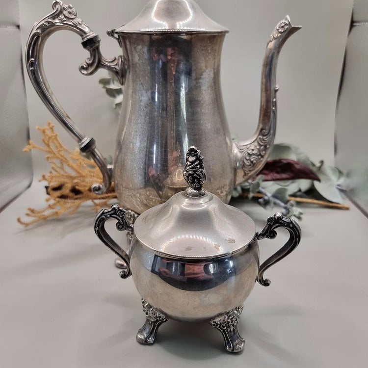 Vintage silver and metal serveware and ornaments NZ