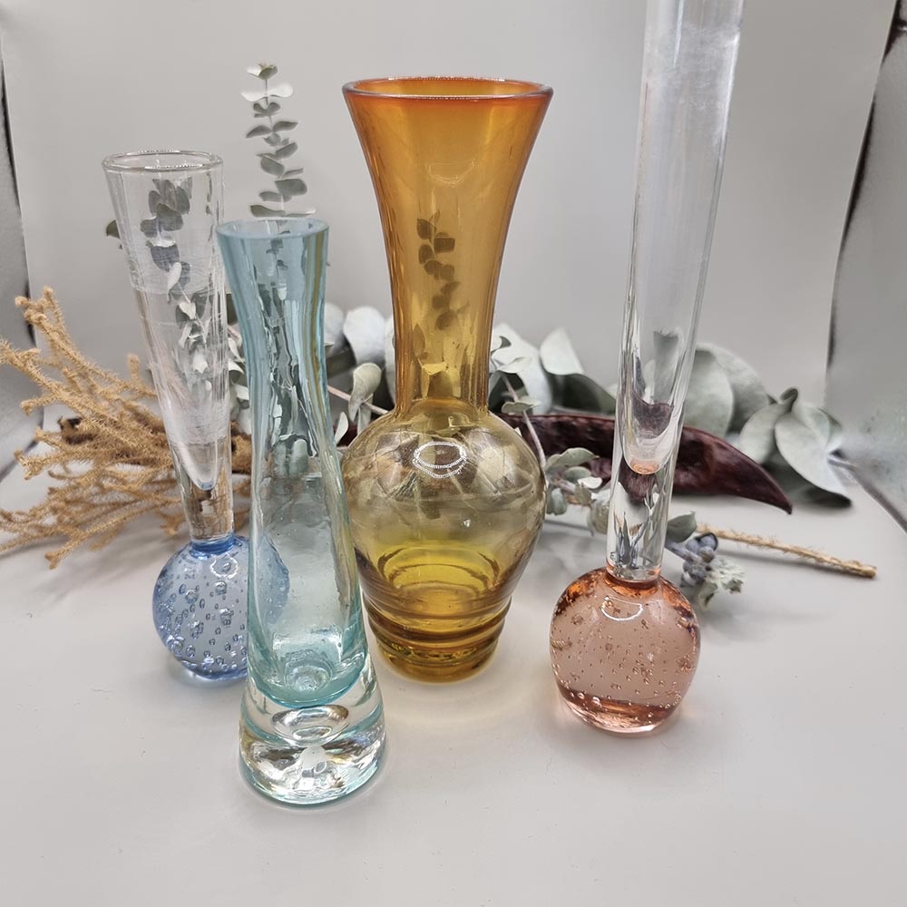 Glass vases