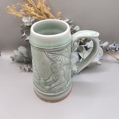 Bann Celedon traditional green mug