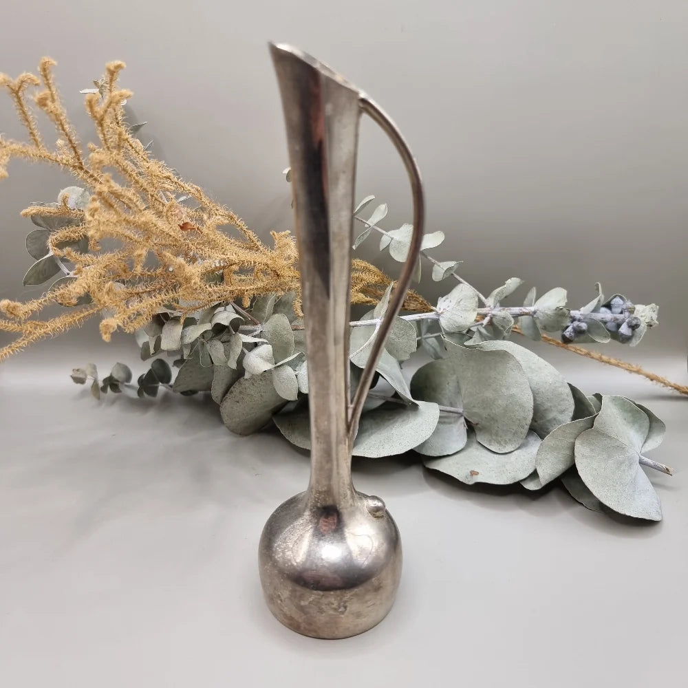 Kelsey - 5 x silver plated bud vases