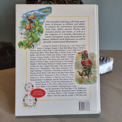 Preloved Random House Children’s Treasury storybook with fairy tales and nursery rhymes