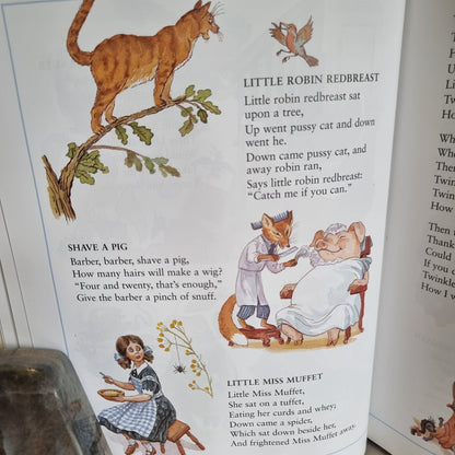 Preloved Random House Children’s Treasury storybook with fairy tales and nursery rhymes