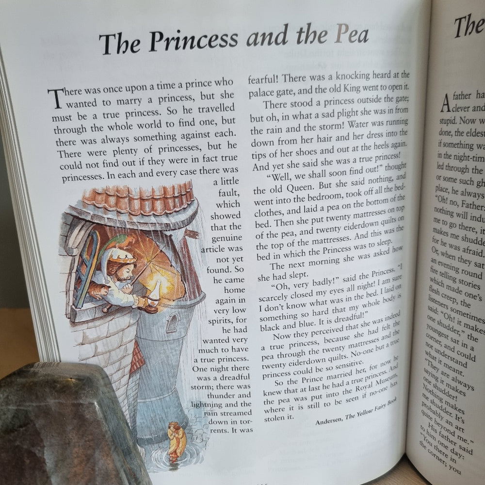 Preloved Random House Children’s Treasury storybook with fairy tales and nursery rhymes