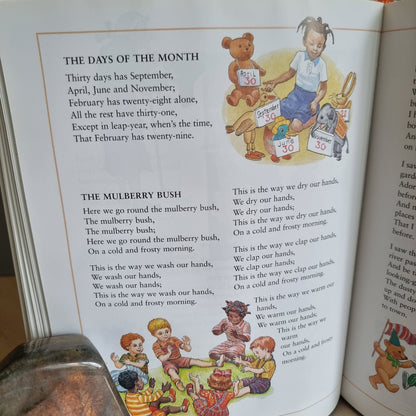 Preloved Random House Children’s Treasury storybook with fairy tales and nursery rhymes