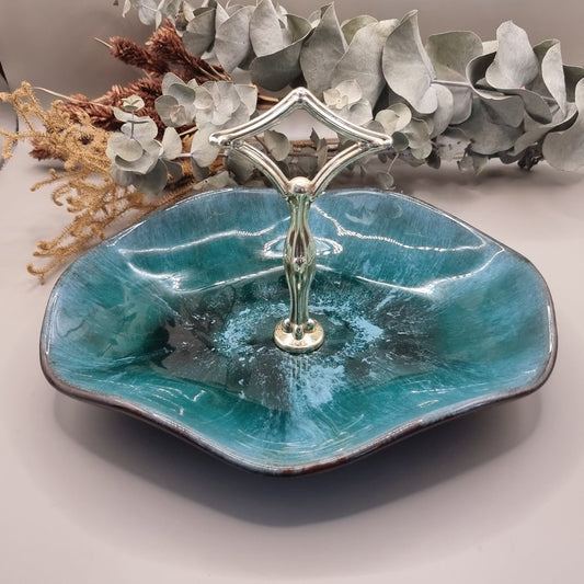 Vintage Blue Mountain Pottery serving tray dish